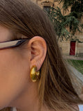 Aros Acero Inoxidable Dorados