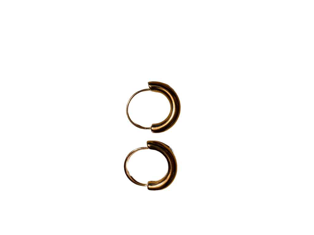 Aros Dorados Acero Inoxidable